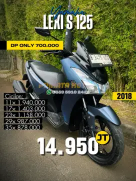 DP 700 Ribuan Yamaha Lexi S 125 2019 nik 2018