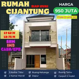 Rumah baru siap huni Cijantung,strategis  Cash dan Kpr