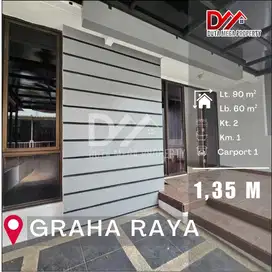 RUMAH MURAH DIJUAL CEPAT LT.90M DI GRAHA RAYA