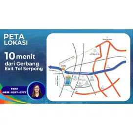 Dekat Mall Citra, Kampus Unipi, Summarecon Tangerang Havena Briza