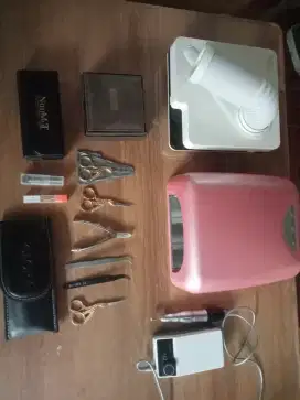Peralatan Nail Art Profesional, Made in Korea, 100++ paket aksesoris