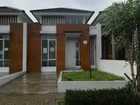 Dijual/sewa rumah 1 lantai ada kolam renang di Garden Ville Citra Raya
