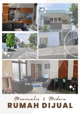 Rumah Mewah Modern Siap Huni Halmahera Semarang Timur