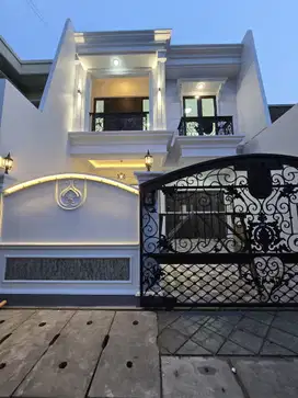 Dijual Rumah Baru Desain Classic Modern Akses Jalan Lebar Di Pondok Ba