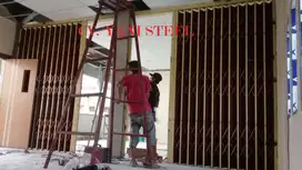 Menerima Pembuatan Pintu Ruko atau Harmonika