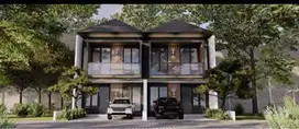 Rumah mewah 1,1M dkt tol jatiwarna pinggir jalan raya