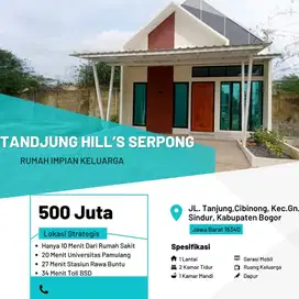 Rumah murah akses ke Serpong dan Sawangan