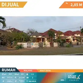 Dijual Rumah Hook Super Nyaman di Bukit Dieng Malang