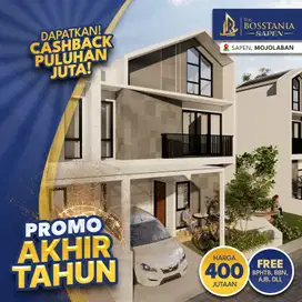 Rumah 2 Lantai Bergaya Scandinavia Dekat Kampus UNS Solo