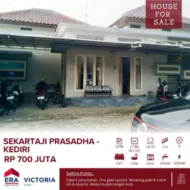 Rumah dijual one gate Sistem aman dan nyaman dekat Gudang Garam