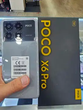 Poco x6 pro 12/512gb lengkap bekas