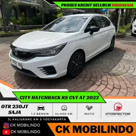 (Dp10jt) City Hatchback RS CVT Matic 2022 Plat H ORISINIL Kredit Murah
