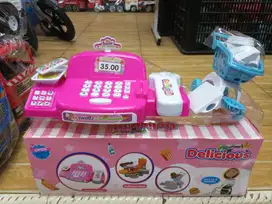 mainan anak kasir delicious