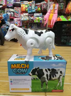 mainan anak sapi batre
