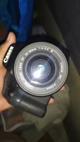 Jual kamera Canon 500D dan lensa 35-80