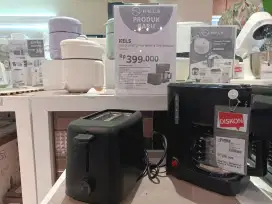 KELS DELO SET COFFEE MAKER & TOASTER