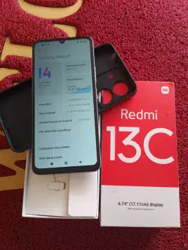 Redmi 13C 8/256 Fullset Nominus Tinggal Pakai