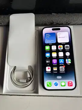 iPhone 14 Pro 512gb IBox fullset original mulus no minus jual net