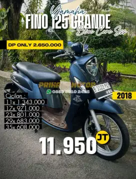DP 2.650.000 Yamaha Fino Grande 2018