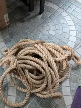 Tali tambang kasar 20meter diameter 20mm