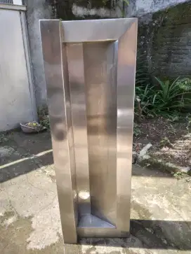 Wastafel St Steel 304 ( 2 mm)  restoran. Ukuran L. 50 cm P. 1.50 cm