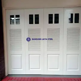 Menjual Pintu Garasi Henderson, Pintu Garasi Besi Cat Powder Coating