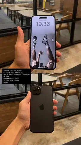 Iphone 15 plus 128gb garansi resmi