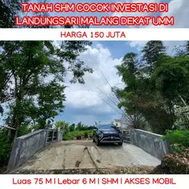 Tanah Kavling Murah Klandungan Malang 6 Menit Kampus UMM