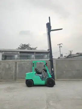 Forklift Mitsubishi 3 Ton,Tiang 5 Meter,Manual,Mesin S4S,Tahun 2018