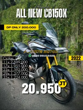 DP 200 Ribuan Honda All New CB 150 X 2022