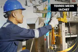 DICARI TEKNISI MESIN SACHET DAN OPERATOR MESIN SACHET FILLING
