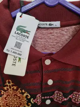 Baju bermerk, LACOSTE original Import