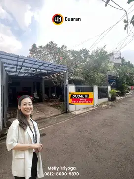 Rumah Asri Strategis di Pangkalan Jati Cipinang Melayu Jakarta Timur