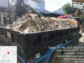 Jasa buang puing sampah