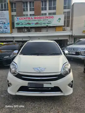 Agya G matic 2015 putih istimewa dp 17 jt