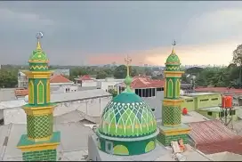 Kubah Krawangan GRC Ornamen Dinding Masjid