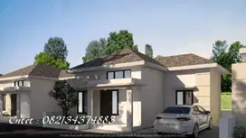 Kavling bangun, dekat LPMP Kalasan, bisa request model rumah, 500jtan