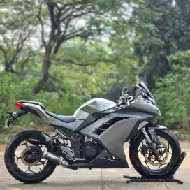 KAWASAKI NINJA 250 FI 2013 GREY KM 24K AJA MODIF PAJAK PANJANG
