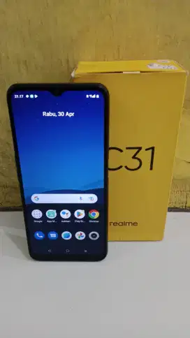 Realme c31. Ram 4/64.fullset segel