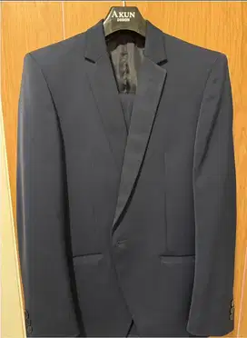 Jas pria navy 1 set
