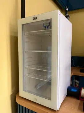 Gea Chiller kulkas display cooler Pendingin kaca