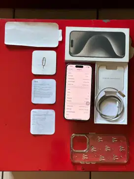 Iphone 15 pro ibox 128gb garansi ON