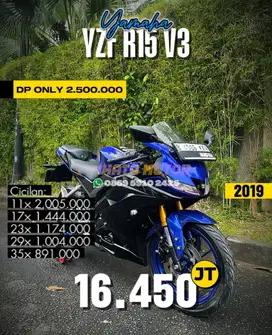 DP 2.550.000 Yamaha R15 V3 2019