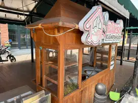 Jual gerobak ex bakso bs utk angkringan dll
