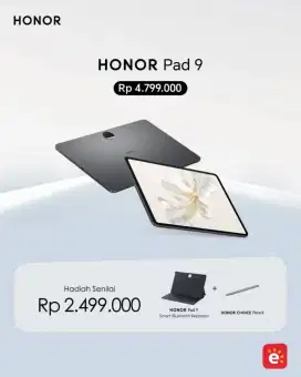 Honor Pad 9 Promo Free Keyboard case dan honor pencil