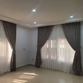 Tukang Gorden Blackout Sekat Klinik Hordeng Pintu Gordyn Vitrase