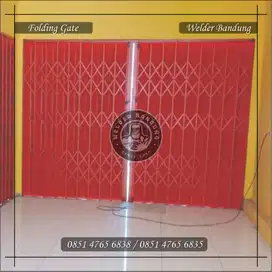 Pasang perbaikan Folding Gate Rolling Door Bandung