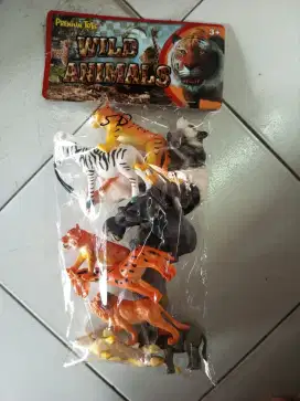 Mainan anak wild animal set