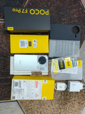 Poco F7 Pro 5G Silver 12gb 512gb Fullset Mulus Like New