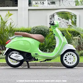 Piaggio Vespa Primavera 150 Th 2015 WARNA HIJAU PERFECT CONDITION